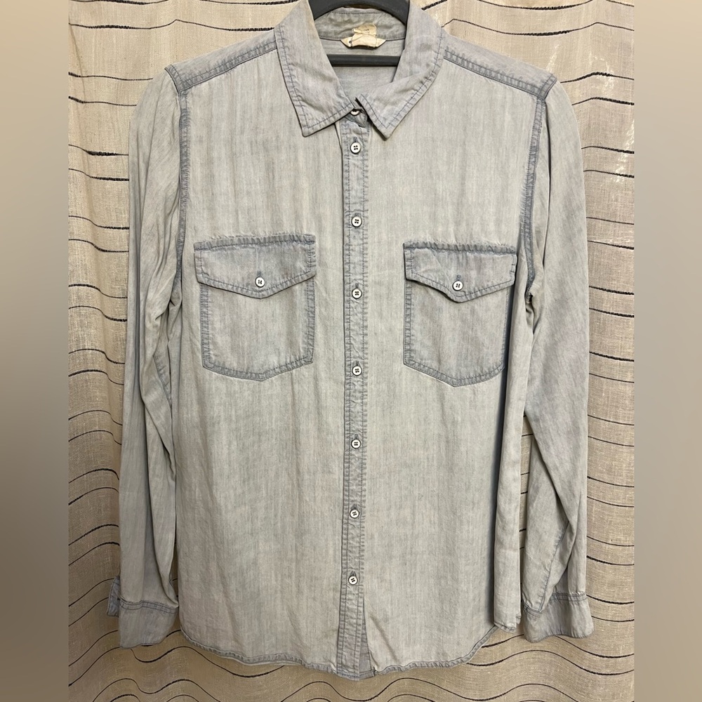 Club Monaco Denim Button up